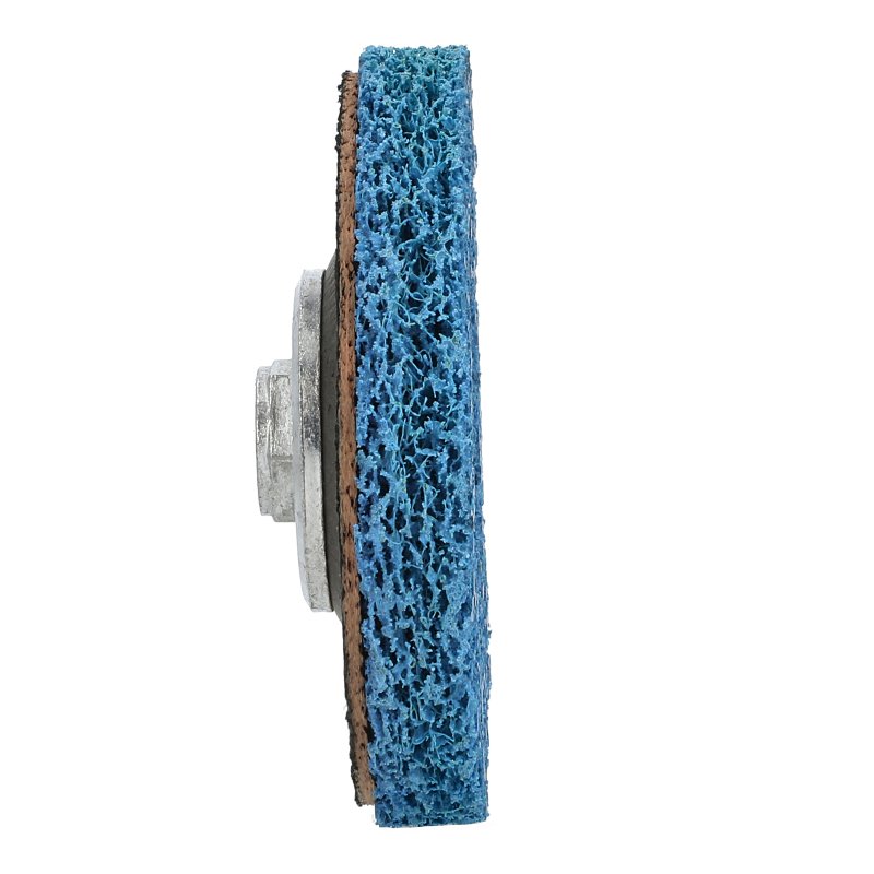 Norton 04015 Sanding Disc, 4-1/2 in Dia, 5/8-11 Arbor, Non-Woven, Extra Coarse, Aluminum Oxide Abrasive