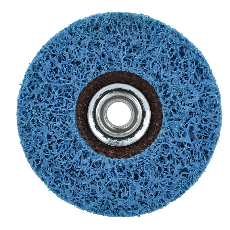 Norton 04015 Sanding Disc, 4-1/2 in Dia, 5/8-11 Arbor, Non-Woven, Extra Coarse, Aluminum Oxide Abrasive
