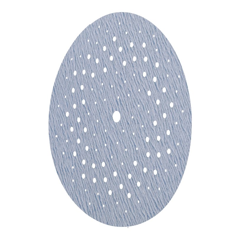 Norton 03227 Sanding Disc, 5 in Dia, 11/16 in Arbor, Coated, P220 Grit, Very Fine, Spiral, Alumina Ceramic Abrasive