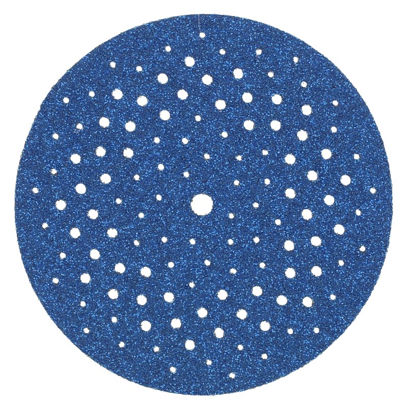 Norton 03225 Sanding Disc, 5 in Dia, 11/16 in Arbor, Coated, P40 Grit, Extra Coarse, Zirconia Aluminum Abrasive, Spiral