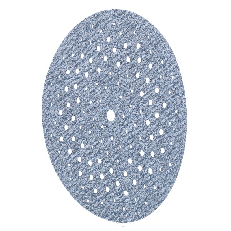 Norton 03222 Sanding Disc, 5 in Dia, 11/16 in Arbor, Coated, P100 Grit, Medium, Spiral, Alumina Ceramic Abrasive