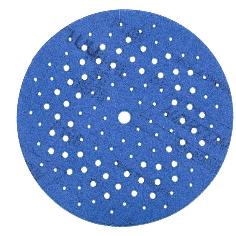 Norton 03222 Sanding Disc, 5 in Dia, 11/16 in Arbor, Coated, P100 Grit, Medium, Spiral, Alumina Ceramic Abrasive