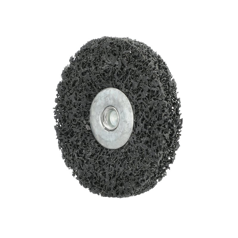 Norton Rapid Strip Series 07660701217 Abrasive Disc, 4 in Dia, Non-Woven, Extra Coarse, Silicon Carbide Abrasive