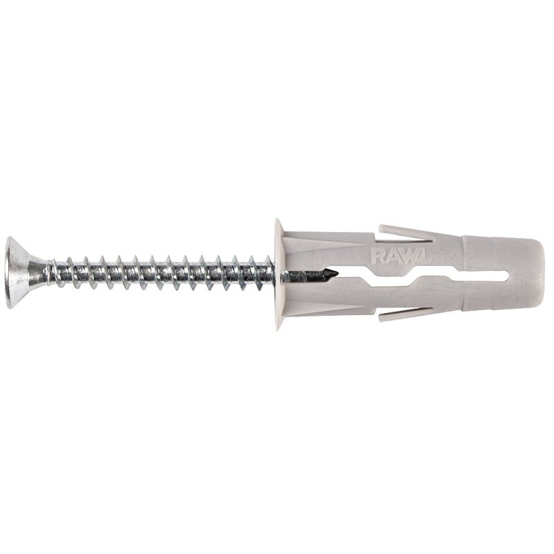 Rawlplug Rawl Uno Series R-S0-UNO3/8+10-1 Multi-Purpose Anchor, 16 mm Thread, 1 in L, Polypropylene