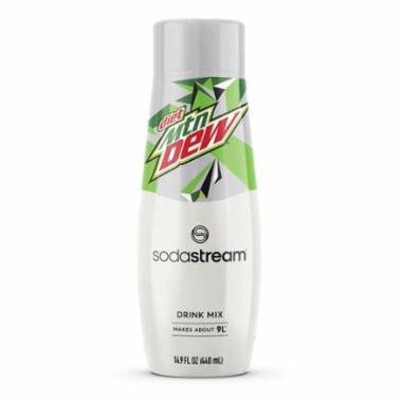 Sodastream 1103169010 Drink Mix, Diet Mountain Dew, 14.9 fl-oz