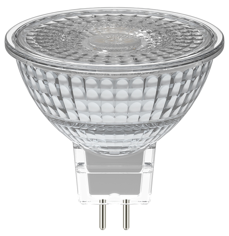 Sylvania 40924 Natural LED Bulb, Track/Recessed, 350 Lumens, 4.5 W, MR16 Lamp, G5.3 Lamp Base, Dimmable, Cool White