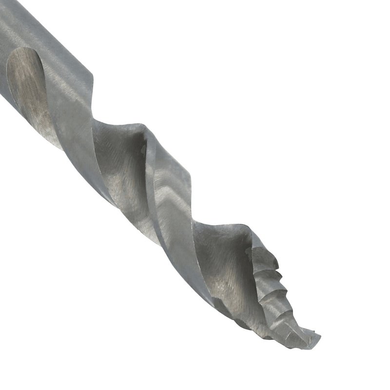 Lenox LXAH99314PB Hole Saw Pilot Drill, 1/4 in Shank, 1/4 in Dia Bit, 3-1/4 in L Bit, Round Shank