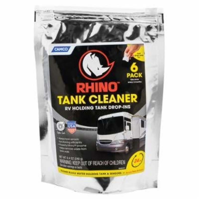 Rhino 41560 Holding Tank Cleaner, Silver, For: RV Holding Tank, Septic Tanks