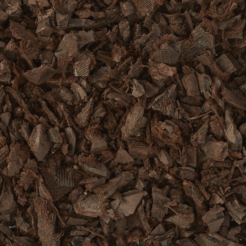 GroundSmart GSNG08BN72 Landscape Mulch, Rubber, Mocha Brown, 0.8 cu-ft