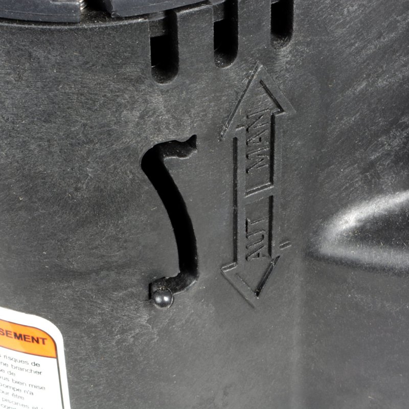 Eco-Flo SUP57 Submersible Utility Pump, 2.3 A, 115 V, 1/4 hp, 1-1/4 in Outlet, 1800 gph, Thermoplastic