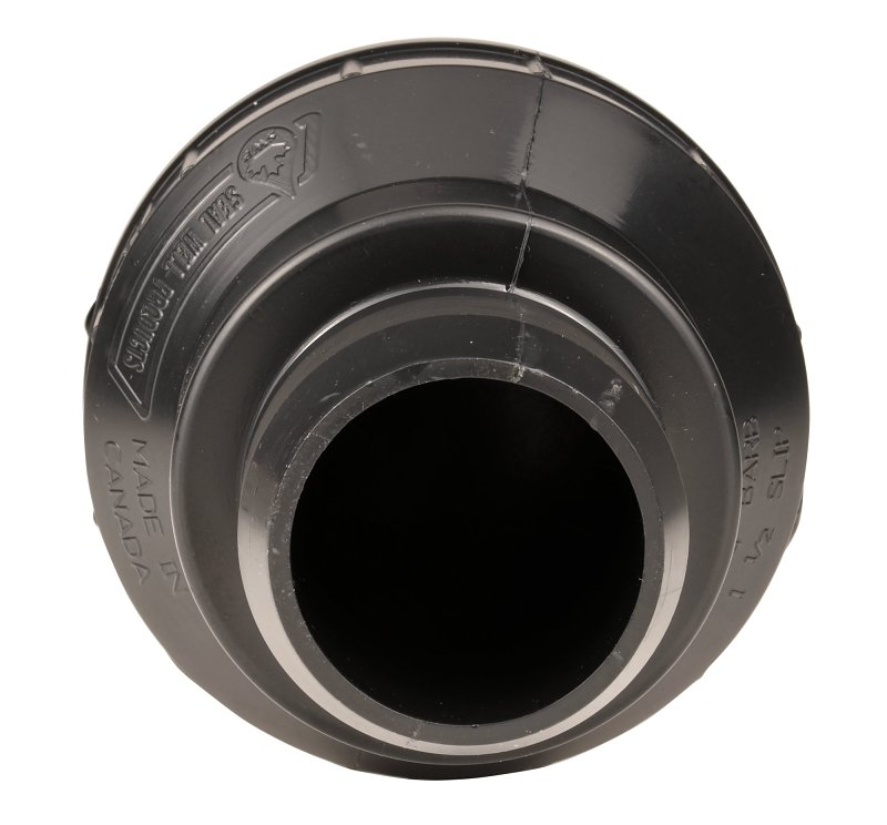 Water Source SPC150-RM Sump Check Valve, 1-1/4 x 1-1/2 in, Rubber Body