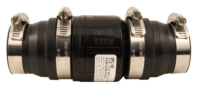 Water Source SPC-200 Check Valve, 2 in, Plastic Body