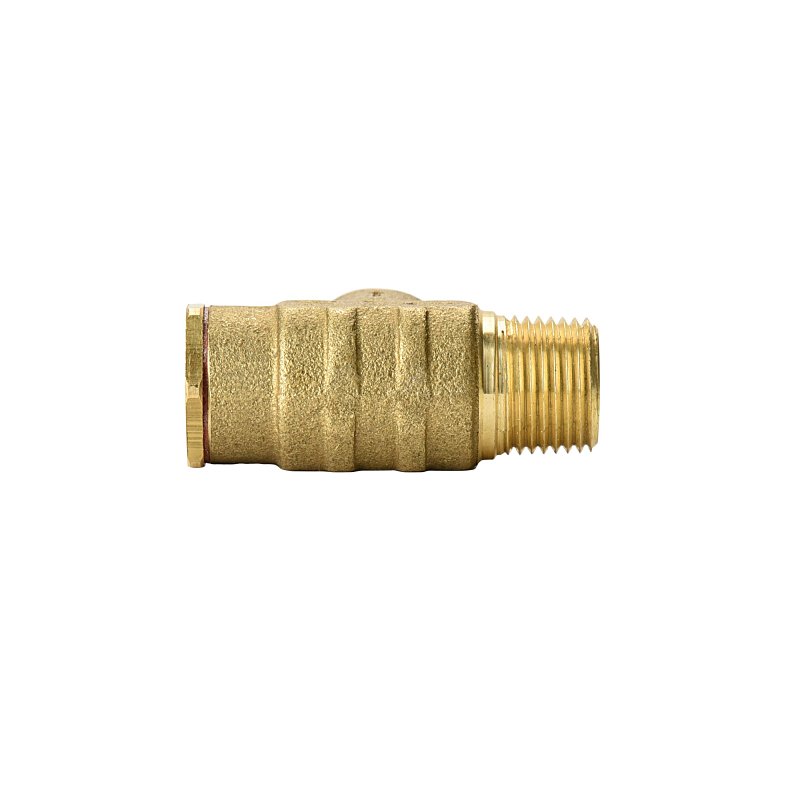 Water Source RV50NL-RM Pressure Relief Valve, 1/2 in, Male x Female, Brass Body