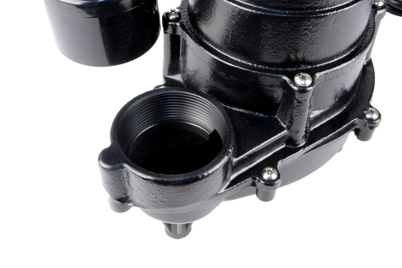 Eco-Flo ECD Series ECD75V Submersible Sump Pump, 8 A, 115 V, 3/4 hp, 1-1/2 in Outlet, 35 ft Max Head