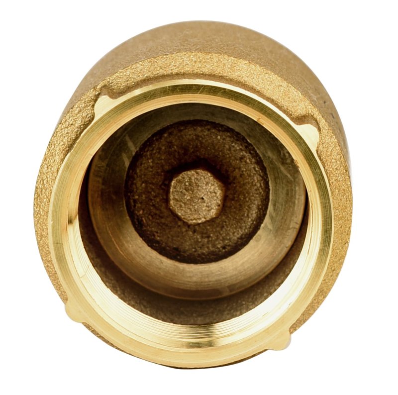 Water Source CV-125NL Check Valve, 1-1/4 in, 200 psi Pressure, Brass Body