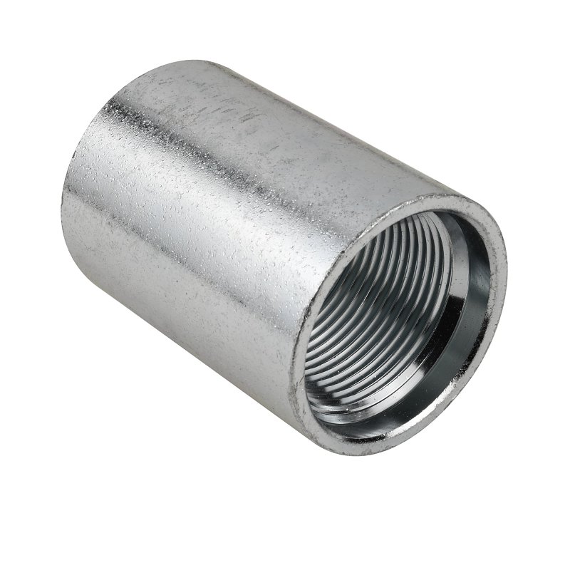 Water Source C125-RM Drive Point Coupling, 1-1/4 in Pipe, Steel, Galvanized