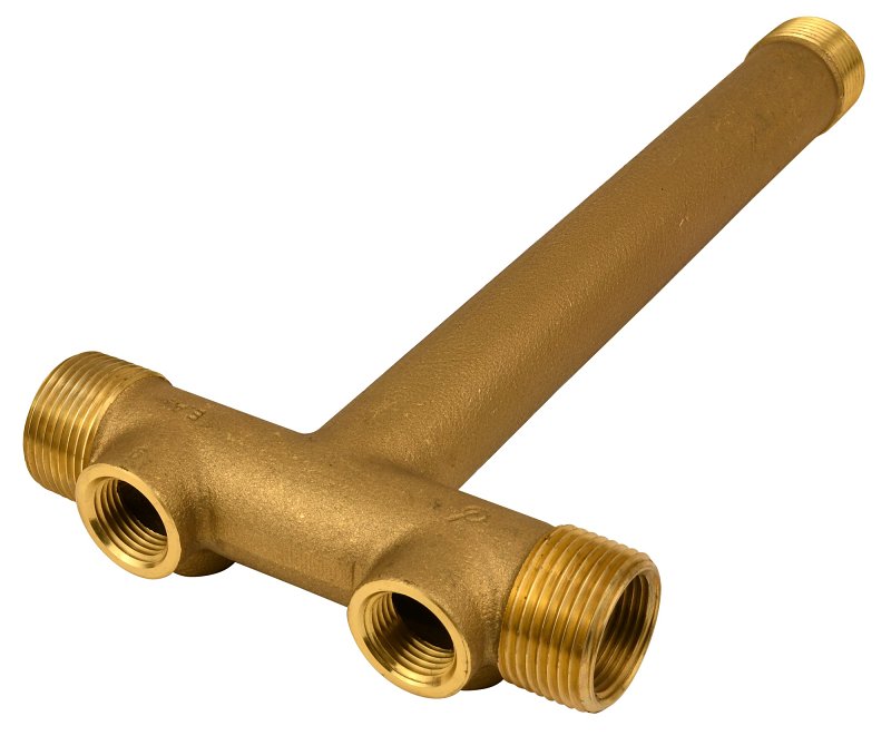 Water Source TC10NL Tank Tee, 1 in, Threaded, Brass