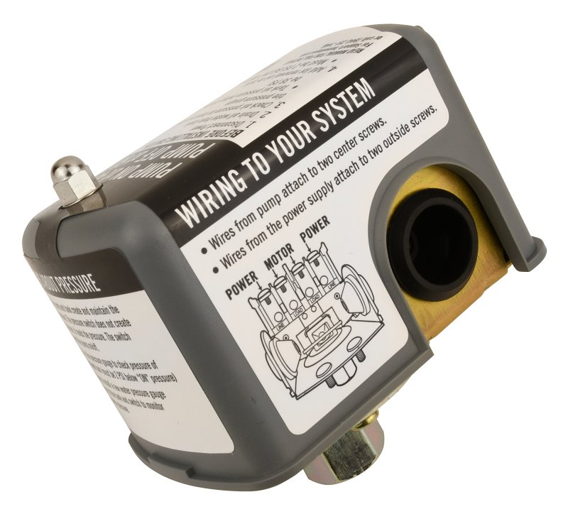 Water Source PS3050 Pressure Switch, 115/230 V, 30, 50 psi Working, For: Submersible Well or Jet Pumps
