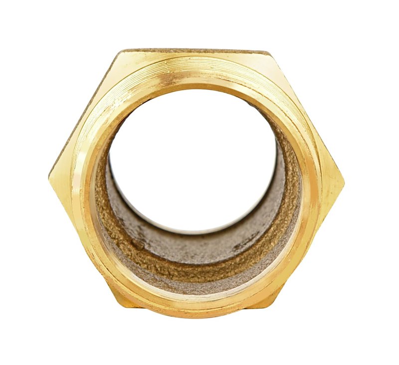 Water Source MA125NL Pipe Adapter, 1-1/4 in, MNPT x Barb, Brass