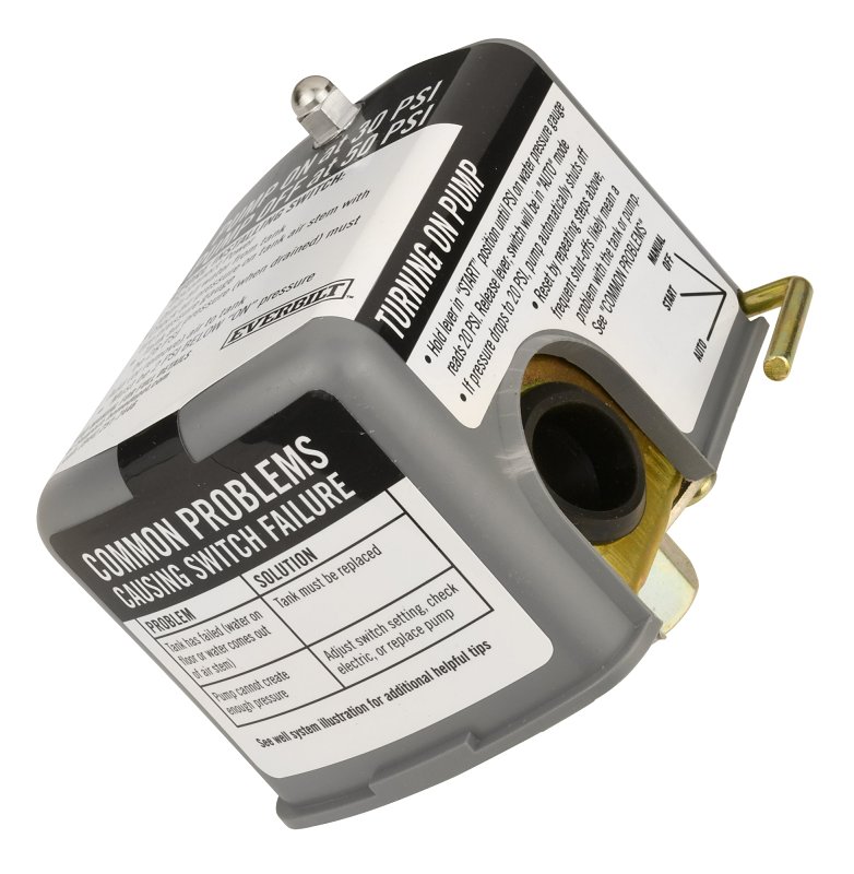 Water Source PSL3050 Pressure Switch, 30/50 psi Working