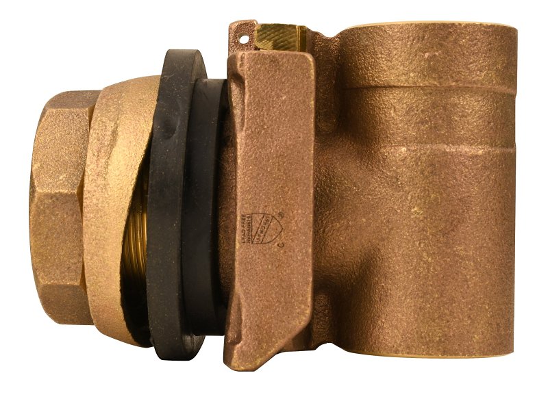 Water Source PA100NL Pitless Adapter, 1 in, FNPT, Brass