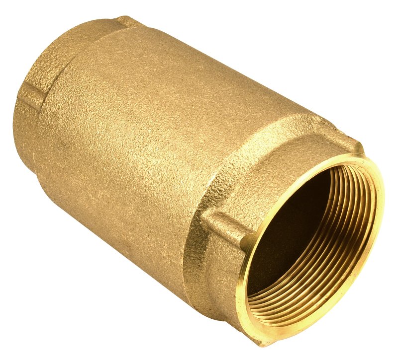 Water Source CV-200NL Check Valve, 2 in, 200 psi Pressure, Brass Body