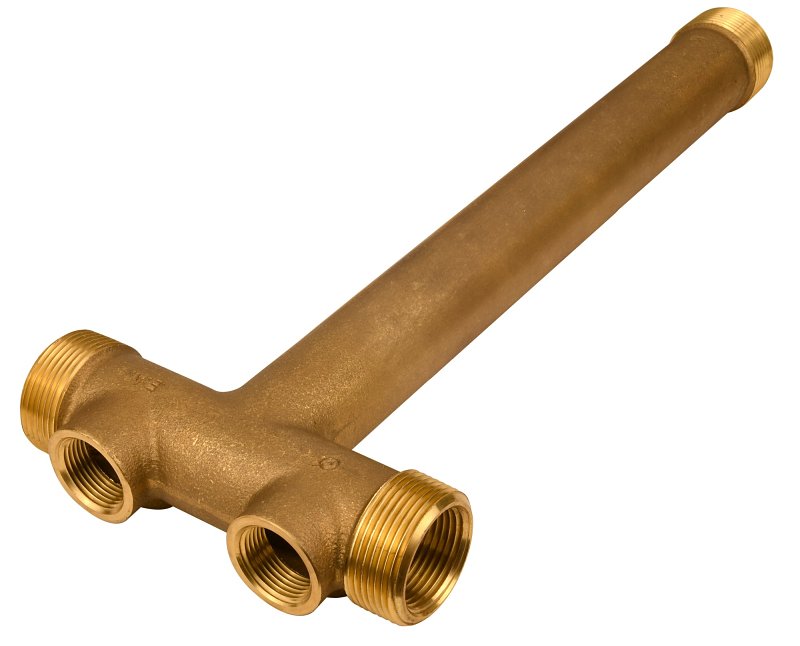 Water Source TC13NL Tank Tee, 1-1/4 in, Threaded, Brass