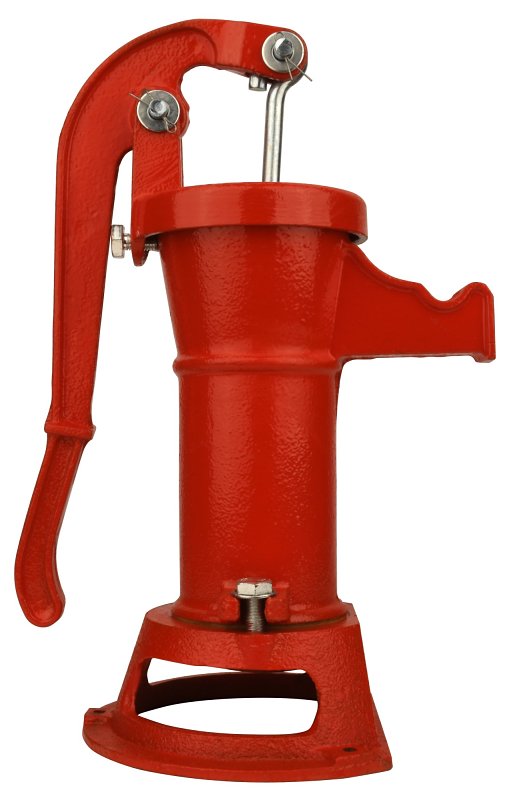Water Source PP500 Pitcher Pump, 25 ft Max Suction Lift, Iron