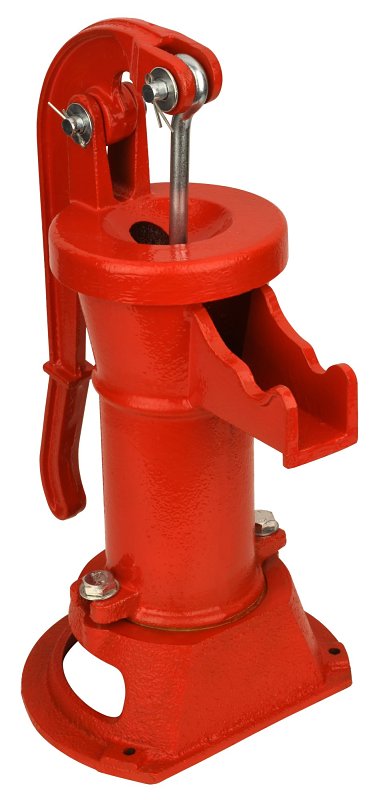 Water Source PP500 Pitcher Pump, 25 ft Max Suction Lift, Iron