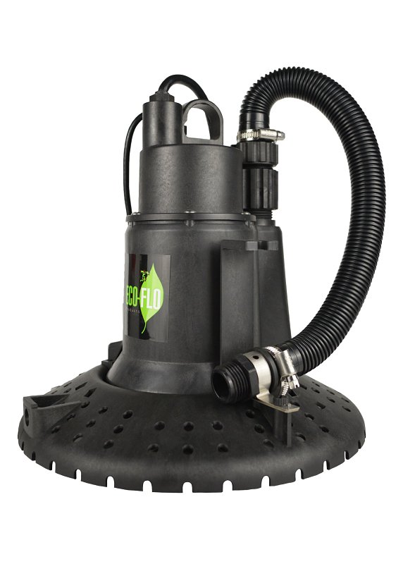 Eco-Flo SUP55PC Pool Utility Pump, 115 V, 1/4 hp, 1980 gph, Thermoplastic