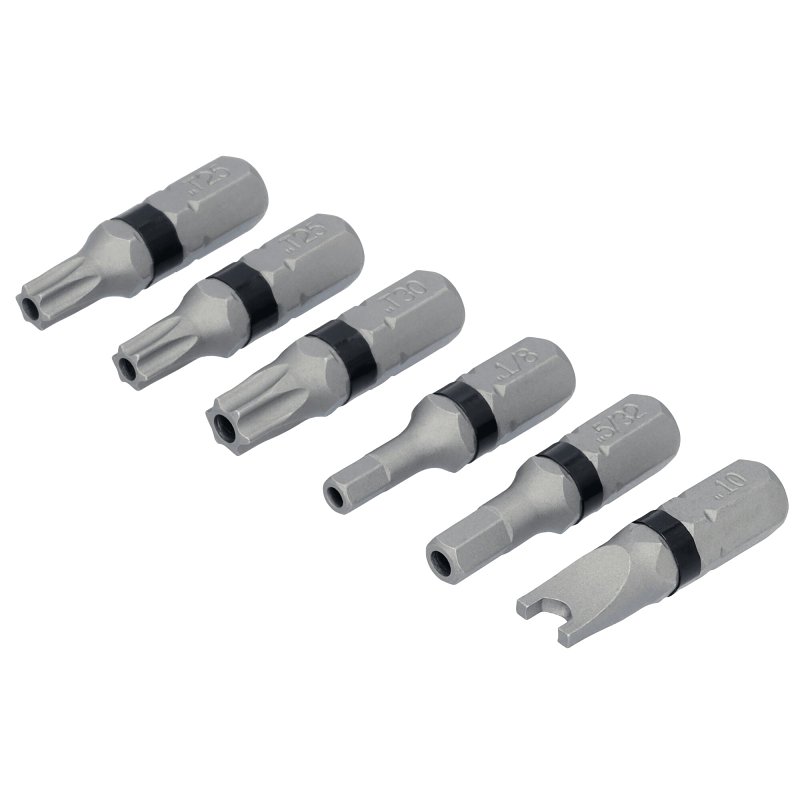 DEWALT TOUGHGRIP DWAF1SECTG6 Security Bit Set, 6-Piece, Steel