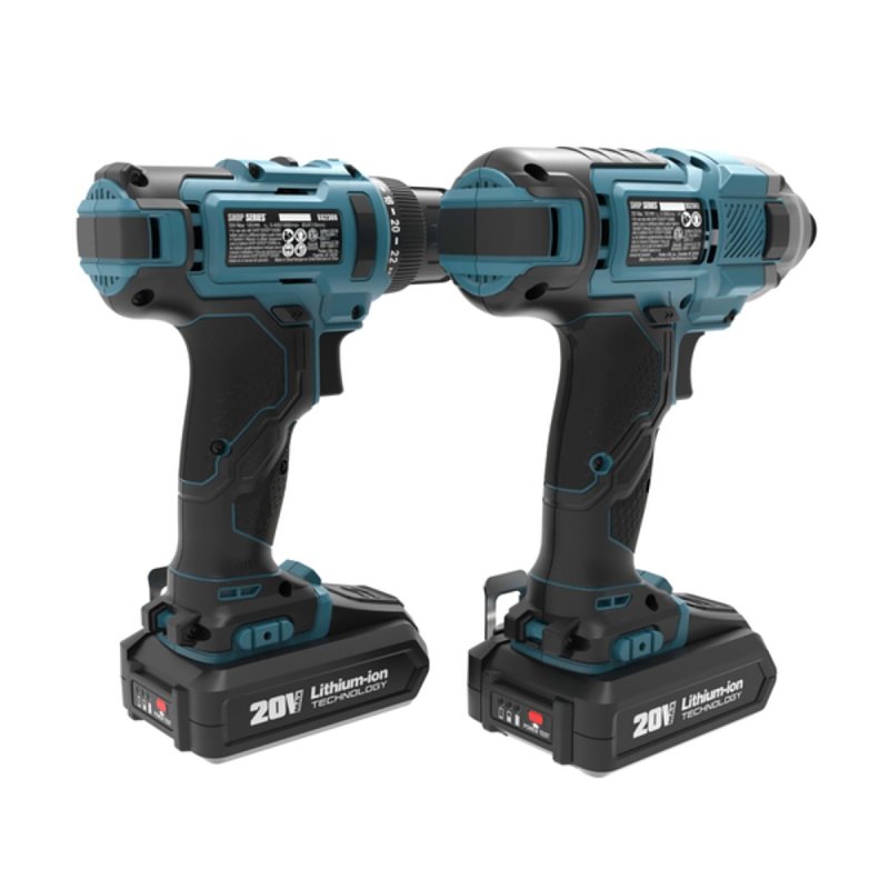ShopSeries SS1809 Combo Kit, Battery Included, 2 Ah