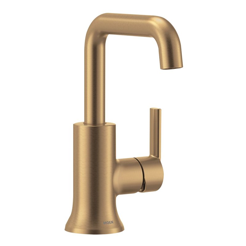 Moen Zyla Series 84140BZG Bathroom Faucet, 1.2 gpm, 1-Handle, Metal/Plastic/Stainless Steel, Bronze