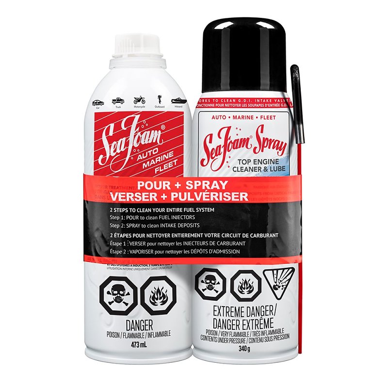 Seafoam SFSSCA Motor Treatment and Spray Combo