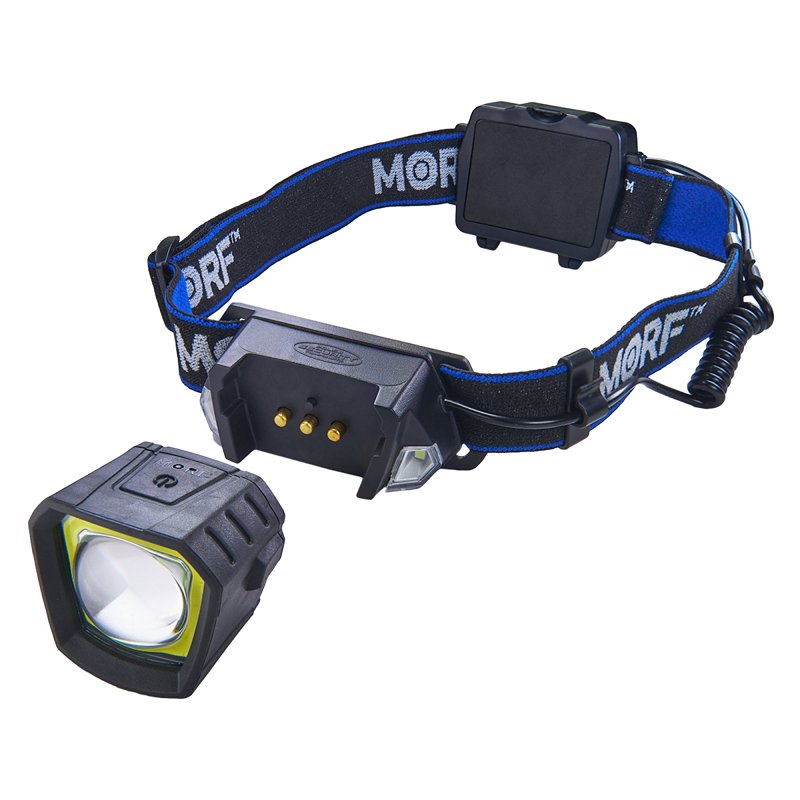 Police Security MORF R230 Series 98575 3-in-1 Headlamp with Removable LED Magnetic Flashlight, AAA Alkaline Battery, 230
