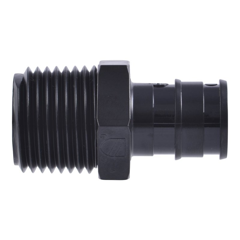 SharkBite UA120A5 Expansion Coupling, 1/2 in, Barb, Plastic, Black, 80, 100, 160 psi Pressure