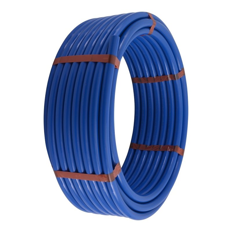 SharkBite UA70B100 Pipe, 3/4 in, 100 ft L, PEX-A, Polythethylene, Blue