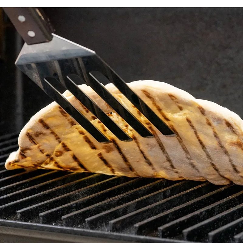 Grillgrate GTOOL Grate Tool, Stainless Steel Blade, Wood Handle