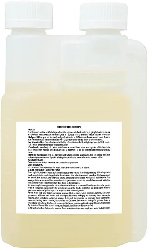 Country Vet 343961CVA Permethrin Concentrated Insecticide, Liquid, Brown/Yellow, 32 oz
