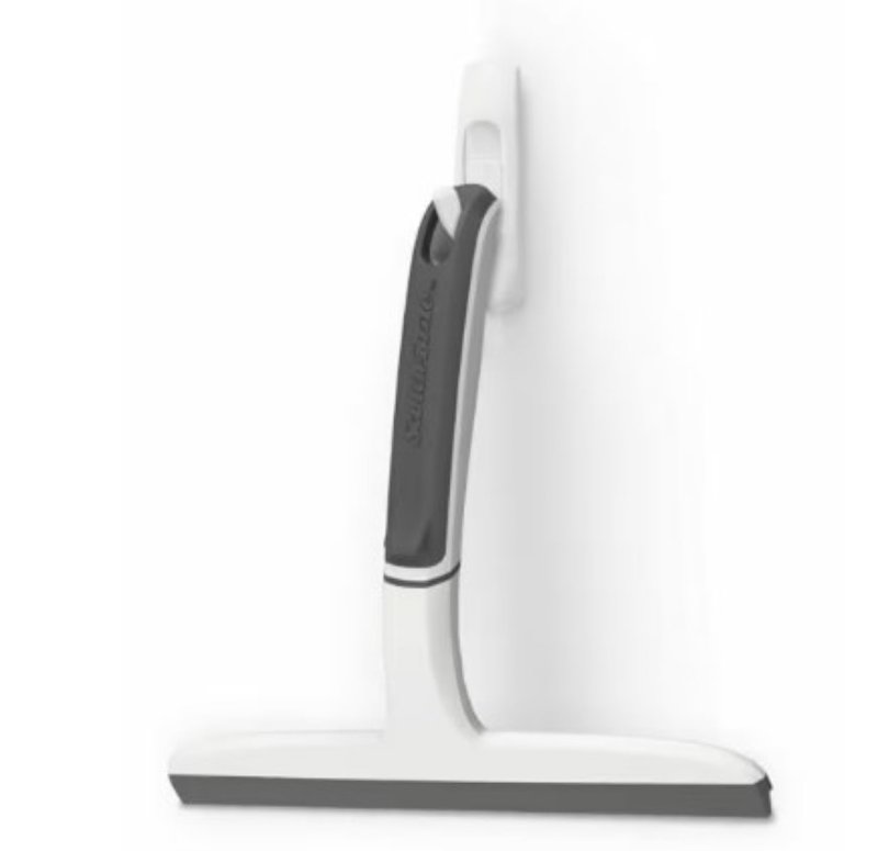 Command BATH24-ES Shower Squeegee, Stainless Steel Blade, White