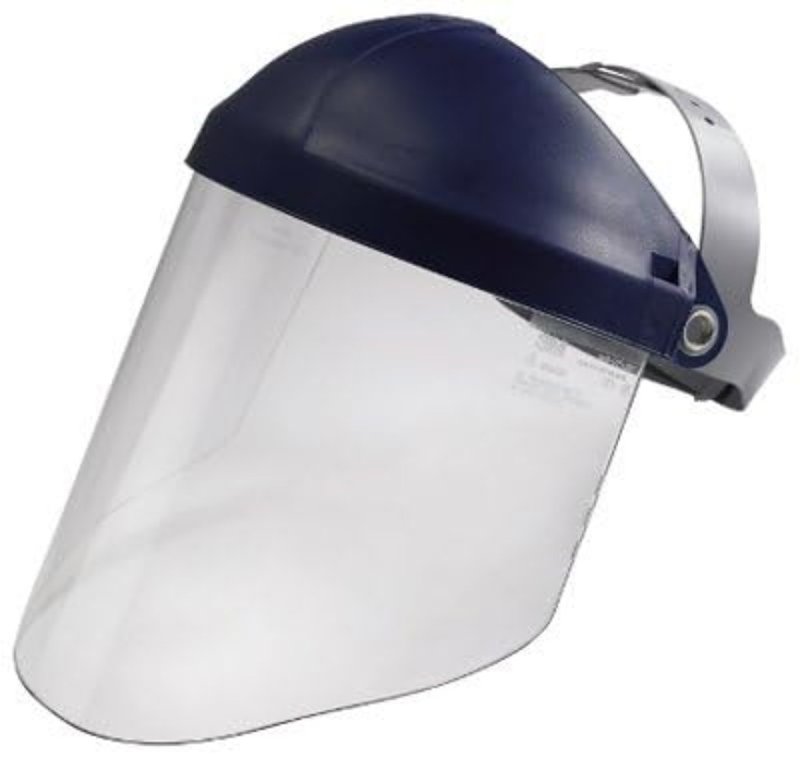 3M 90028H1-DC Professional Face Shield, 5 in L x 10 in W x 10 in H Dimensions, Polycarbonate Visor, Clear Visor