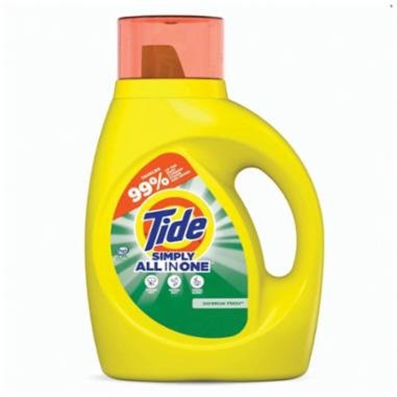 Tide 12086 Laundry Detergent, 42 oz, Liquid, Daybreak Fresh