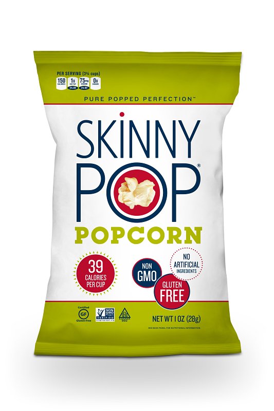 Skinny Pop 610186 Popcorn, Original, 1 oz Bag