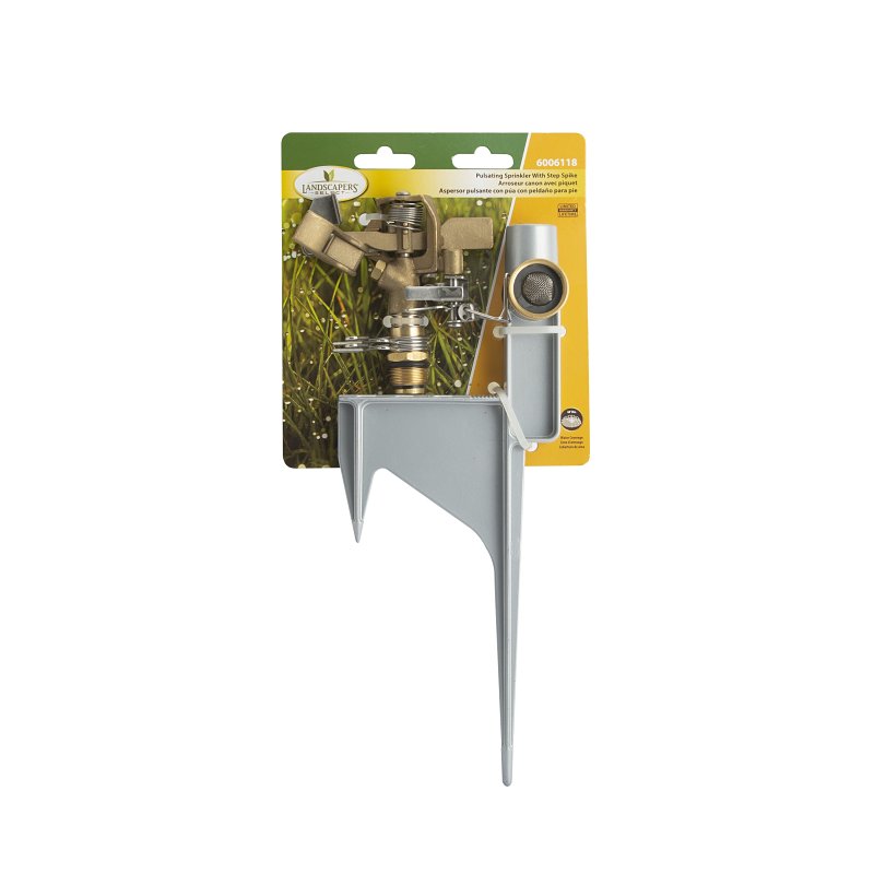 Landscapers Select DY606-719 Lawn Sprinkler, Female, Round, Brass