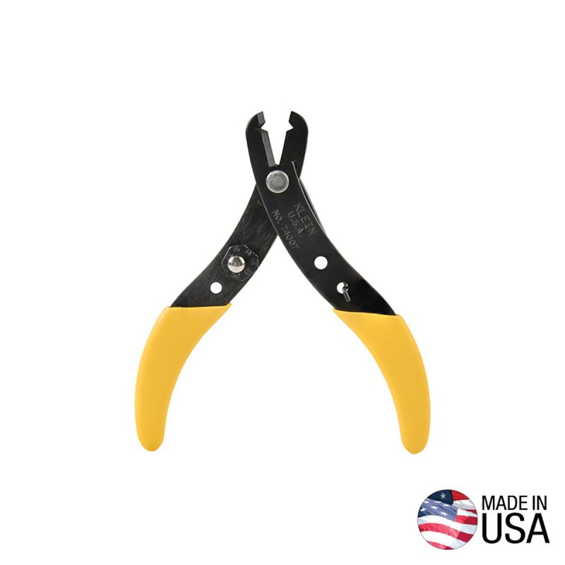 Klein Tools 74007 Wire Stripper, 12 to 24 AWG Wire, 12 to 24 AWG Solid, 2.5 to 0.25 sq-mm Stranded Stripping