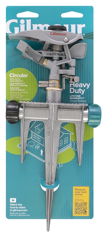 Gilmour 167MMS Circular Sprinkler with Spike Base