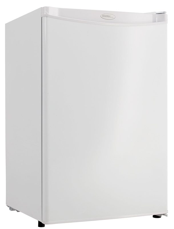 Danby Designer Series DAR044A4WDD Compact Refrigerator, 4.4 cu-ft Overall, White