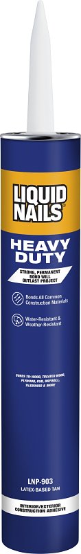 Liquid Nails LNP-90128 Construction Adhesive, Off-White, 28 oz Cartridge