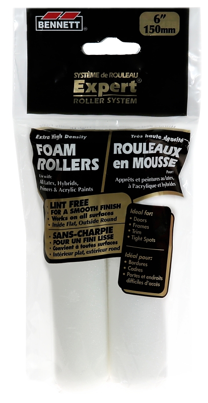 Bennett 2X6 RND FM Roller Refill, 152 mm L