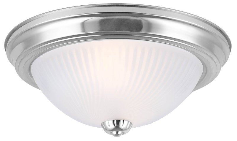 Canarm IFM211BPT Ceiling Light Fixture, 2-Lamp, Steel Fixture, Brushed Pewter Fixture